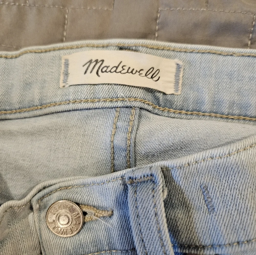 Madewell Petite 9" Mid-Rise Skinny Jeans Size 25 - Picture 4 of 9